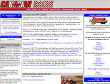 Tablet Screenshot of canadianracer.com
